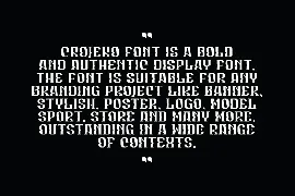 Crojeko - Medieval Serif Font