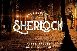 Sherlock font