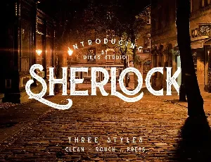 Sherlock font