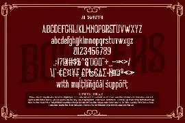 Boosters font