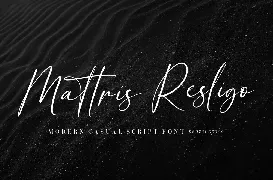 Breattogis | Modern Script Font