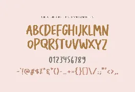 Chia Seeds Fun Handwritten Font