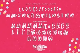 Fast Messages - Fun Display Typeface font