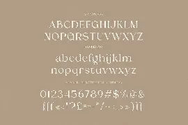 Ligakare Modern Serif font