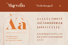 Marvello Font