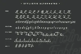 Monoline Fighter font