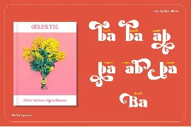 Celestic font