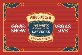 Circus font