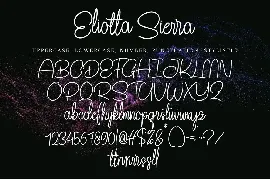 Eliotta Serra font