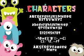 The Baby Monster font