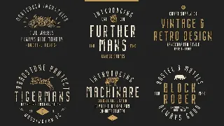 Nordin Vintage Font Family