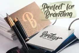 Brogads - Bold Script Retro Font