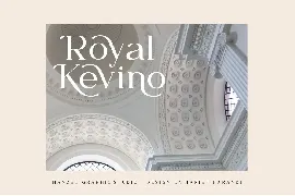 Royal Kevino - Serif Font