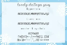 Lovely Dattega - Font duo