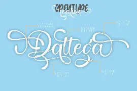 Lovely Dattega - Font duo