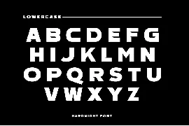 HARD NIGHT font