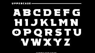 HARD NIGHT font