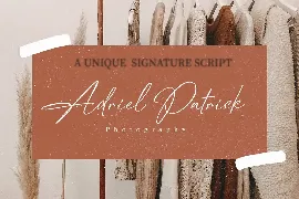 Strainger Signatures  Font