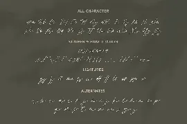 Signature Script Font