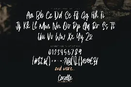 Cassella - Quick Brush Font