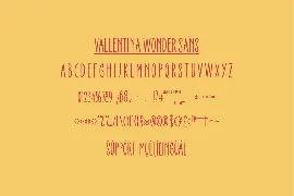 Vallentina Wonder - A Duo Font