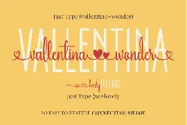 Vallentina Wonder - A Duo Font