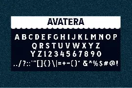 Avatera font