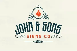 Gibsons Vintage font