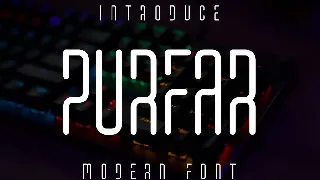 Purfar Font