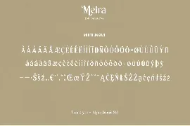 Meira Font