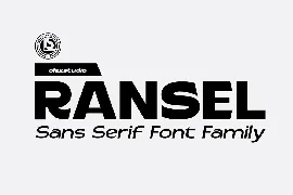 RANSEL - Sans Serif Family font