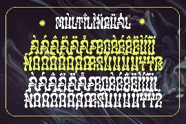 Squidwod - Liquid Display Font