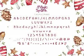 Magic Spark font