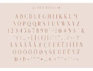 Qualey - Elegant Serif Font