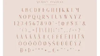 Qualey - Elegant Serif Font