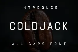 Coldjack Font