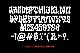 Grinder - Liquid Display Font