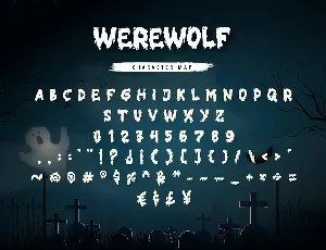 Werewolf font