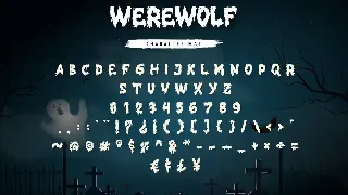 Werewolf font