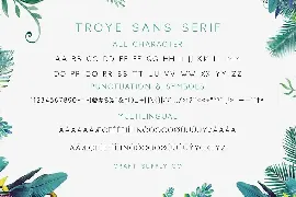 Troye Font Trio - Clean & Luxury