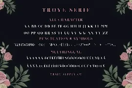 Troye Font Trio - Clean & Luxury