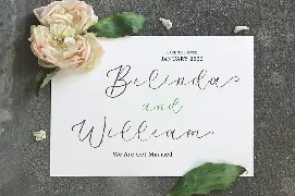 Deandra Cattalina Script font