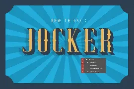 Jocker - Vintage Serif Font Family (8 Fonts)