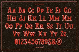 Mustkill - Vintage Horror Font