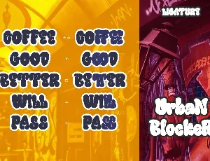 Urban Blocker font