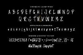 Timline font