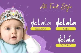 Delala font