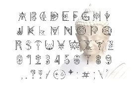 Ancient-Geometry font