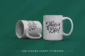 The Kogles Script Typeface font