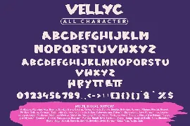 Vellyc - Fun Sans Serif Font